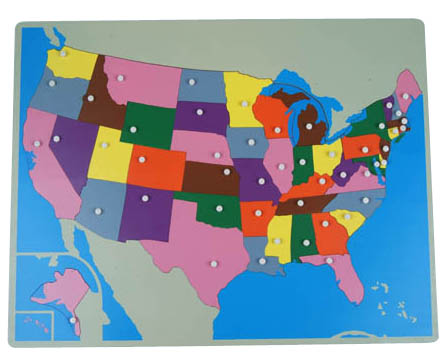 NEW USA Puzzle Map