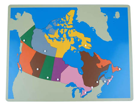 NEW Canada Puzzle Map