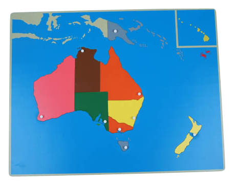 NEW Australia Puzzle Map