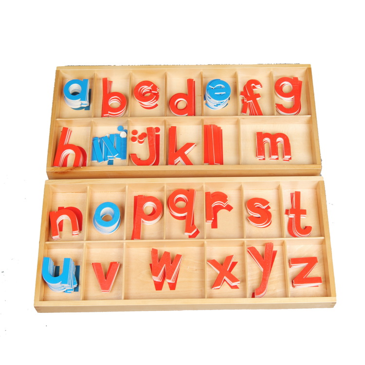 Large Movable Alphabet, Wood