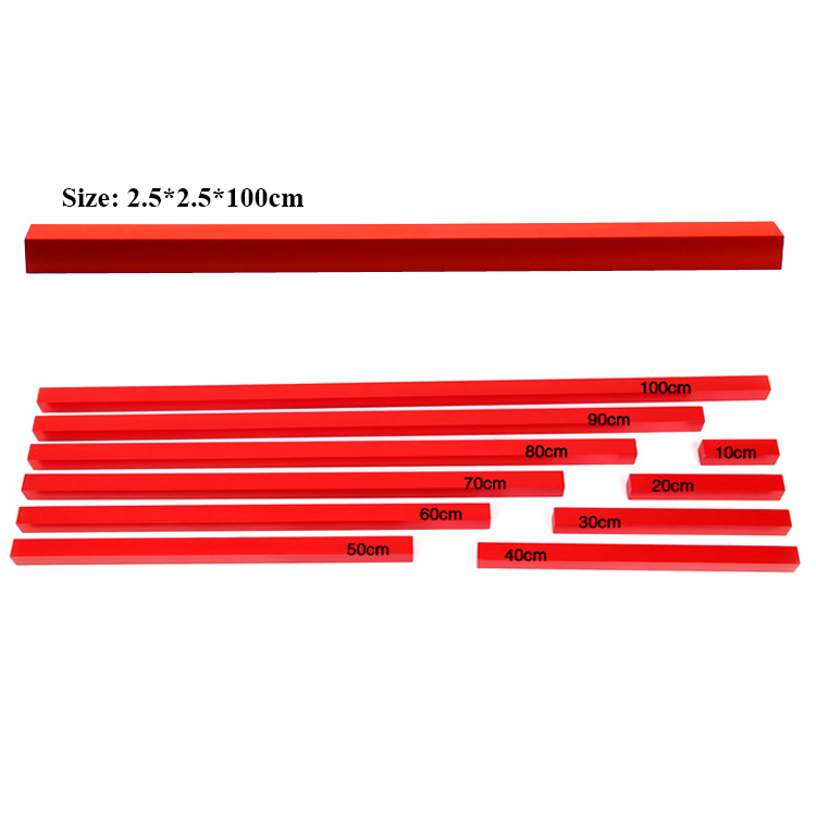 Long Red Rods