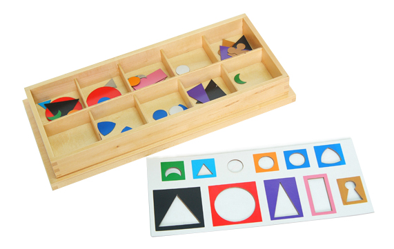 Small Wooden Grammar Symbols with Box